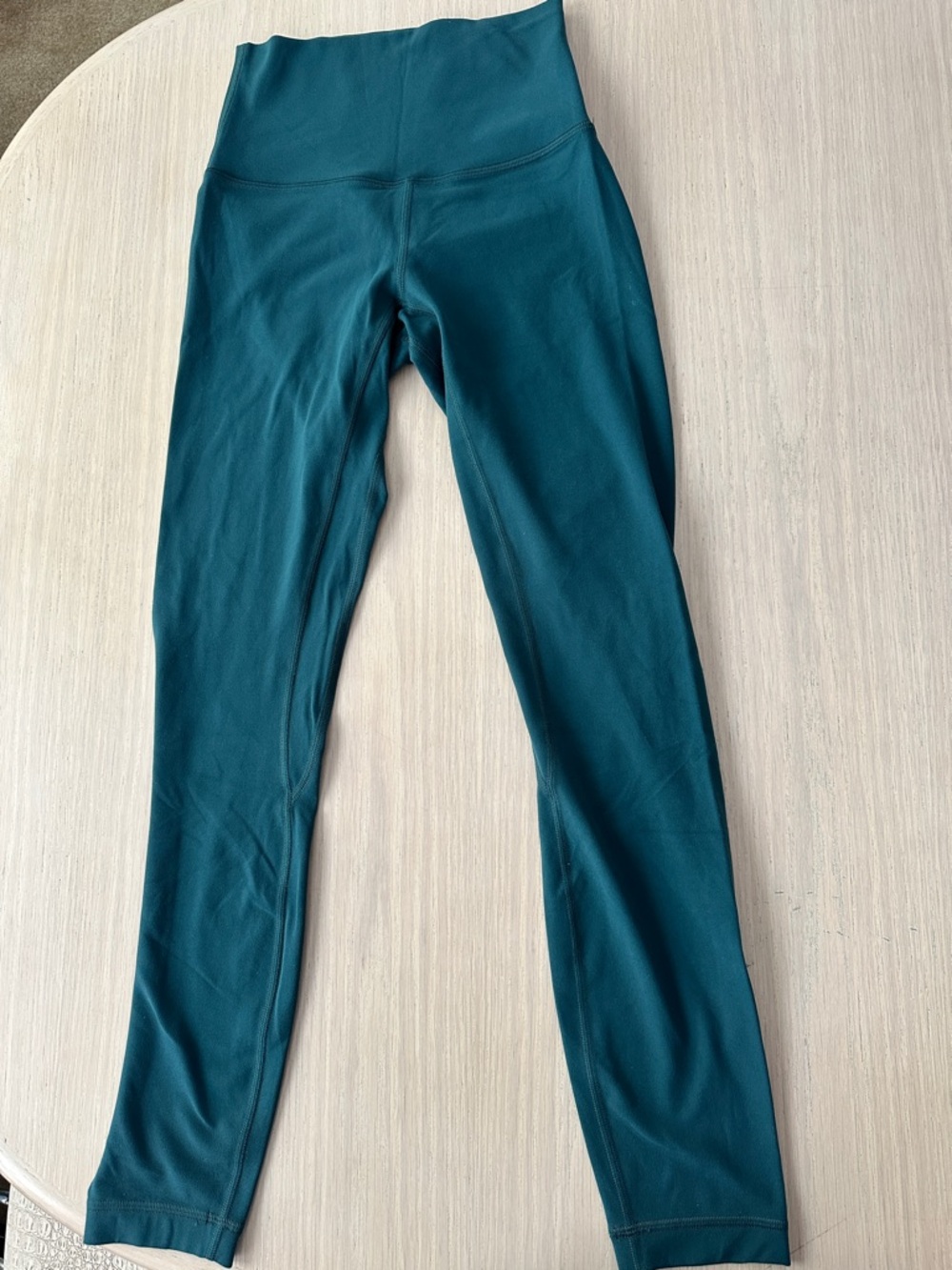 lululemon old Align HR Teal Green 25” sz 2